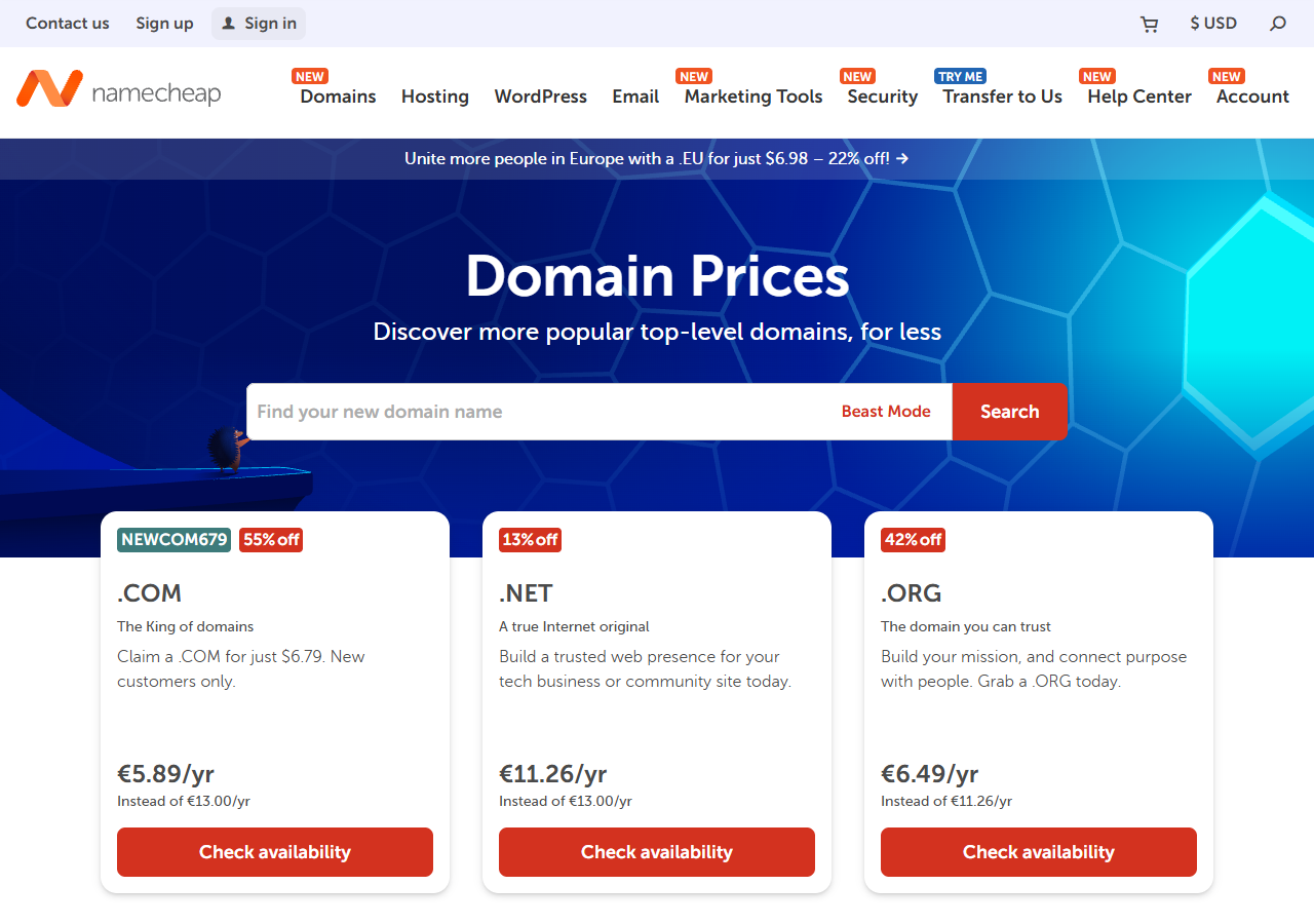 域名購買完全指南 2026：Namecheap vs GoDaddy vs Cloudflare 邊個最抵？